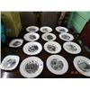 Image 1 : Homer Laughlin ?? Decorator Wall Plates w/Hangers
