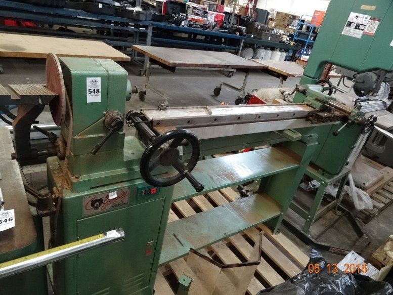 Grizzly G1495 Wood Lathe Bay Area Auction Services