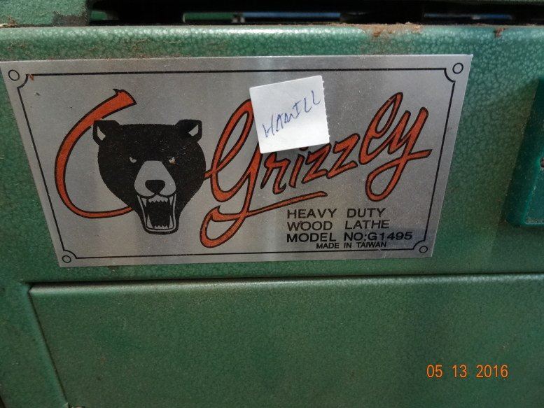 Grizzly G1495 Wood Lathe