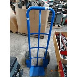 Blue Soft Tire Hand Truck