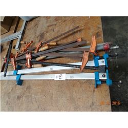 Lot of Wood Clamps