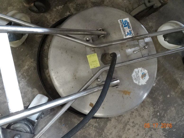 Driveway Pressure Washer Attachment