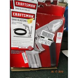 Craftsman Sandblasting Kit