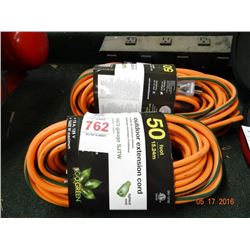 3 - 50' Ext. Cords - 3 Times the Money