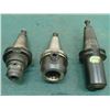 Image 1 : CAT40 End Mill Holders, (1) 1/2", (1) 3/4", (1) 1.25"