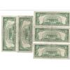 Image 2 : 1963 $5 Red Seal Bill Lot of 10