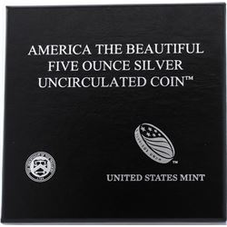 2012-P America the Beautiful Acadia National Park Silver Bullion Coin