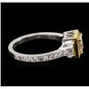 Image 3 : 18KT Two-Tone Gold 1.84ctw Diamond Ring