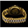 Image 2 : Rolex 14KT Yellow Gold 4.00ctw Diamond Date Men's Watch