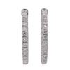 Image 1 : 14KT White Gold 4.18ctw Diamond Earrings