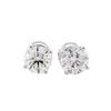 Image 1 : 1.41ctw Diamond Stud Earrings - 14KT White Gold