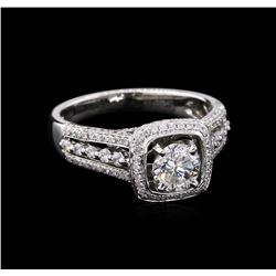 1.66ctw Diamond Ring - 18KT White Gold