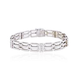 14KT White Gold 0.58ctw Diamond Bracelet