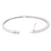 Image 3 : 14KT White Gold 2.68ctw Diamond Bangle Bracelet