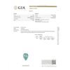 Image 5 : 14KT Yellow Gold GIA Certified 15.98ctw Emerald, Sapphire and Diamond Ring