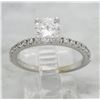 Image 4 : 1.14ctw Diamond Ring - 14KT  White Gold