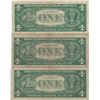 Image 2 : 1957 $1 Silver Certificate Currency Lot of 3