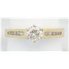 Image 2 : 0.52ctw Diamond Ring - 14KT Yellow Gold