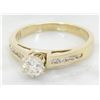 Image 9 : 0.52ctw Diamond Ring - 14KT Yellow Gold