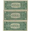 Image 2 : 1957 $1 Silver Certificate Currency Lot of 3