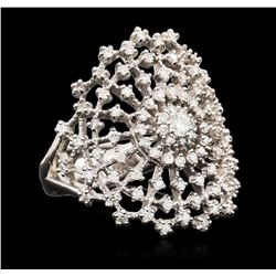 14KT White Gold 0.48ctw Diamond Ring