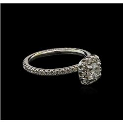 0.92ctw Diamond Ring - 14KT White Gold