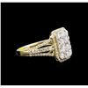 Image 1 : 1.90ctw Diamond Ring - 14KT Yellow Gold