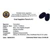 Image 2 : 15.56ctw Oval Mixed Blue Sapphire Parcel