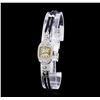 Image 2 : Elgin Platinum Diamond Vintage Ladies Watch