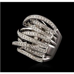 14KT White Gold 1.36ctw Diamond Ring