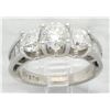 Image 1 : 3.00ctw Diamond Ring - 14KT White Gold
