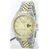 Image 1 : Rolex Two-Tone 1.30ctw Diamond DateJust Men's Watch