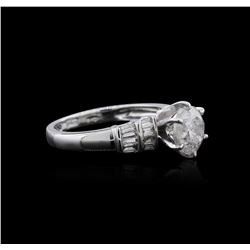 18KT White Gold 1.66ctw Diamond Ring