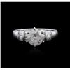 Image 2 : 18KT White Gold 1.66ctw Diamond Ring