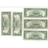 Image 2 : 1963 $5 Red Seal Bill Lot of 10