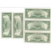 Image 4 : 1963 $5 Red Seal Bill Lot of 10