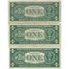Image 2 : 1957 $1 Silver Certificate Currency Lot of 3