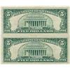 Image 2 : 1963 $5 Red Seal Bill Lot of 2