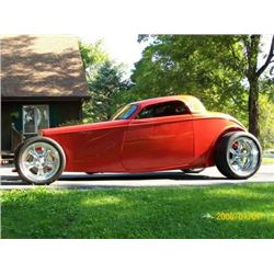 Custom 1933 Ford Speedster Coupe Hotrod