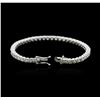 Image 3 : 18KT White Gold 9.44ctw Diamond Tennis Bracelet