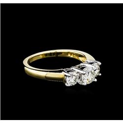 1.00ctw Diamond Ring - 14KT Yellow Gold