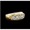 Image 1 : 0.73ctw Diamond Ring - 14KT Two-Tone Gold