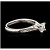 Image 3 : 14KT White Gold 0.66ctw Diamond Ring