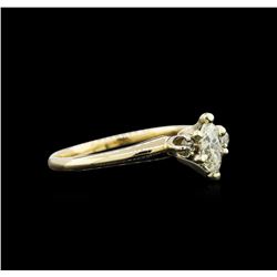 0.46ctw Diamond Ring - 14KT Yellow Gold