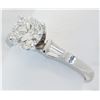 Image 9 : 1.15ctw Diamond Ring - 18KT White Gold