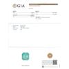 Image 6 : GIA Cert 12.66ct Emerald and Diamond Ring - 14KT White Gold