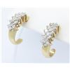 Image 7 : 1.00ctw Diamond Earrings - 14KT Yellow Gold