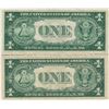 Image 2 : 1935 $1 Star Note Silver Certificate Currency Lot of 2