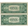 Image 2 : 1935 $1 Star Note Silver Certificate Currency Lot of 2