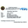 Image 2 : 83.24cts Trillion Cut Natural Blue Topaz Parcel